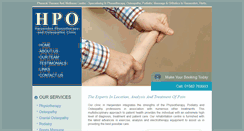 Desktop Screenshot of hpoclinic.com